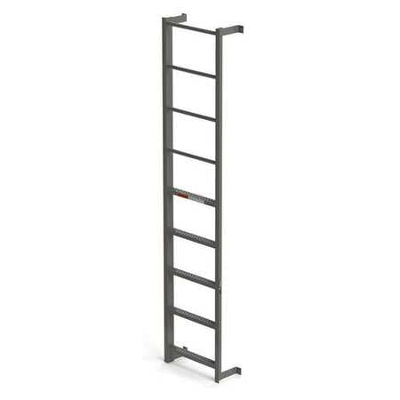 Fixed Dock Ladder,side Step,steel,7ft,6"