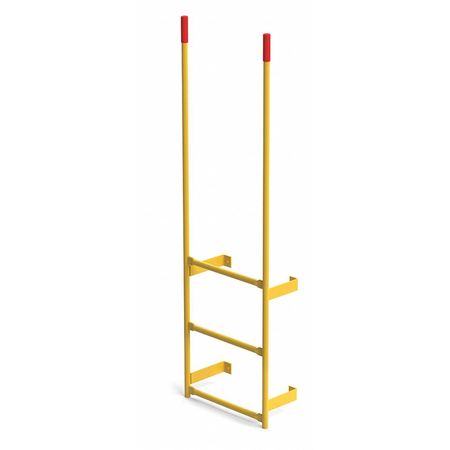 Dock Ladder,wall Mount,steel,5 Ft.,8" (1