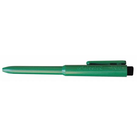 Pen,retractabl,rollerball,green/blk,pk25