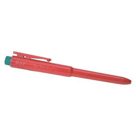 Pen,retractable,metal Det,red/green,pk25