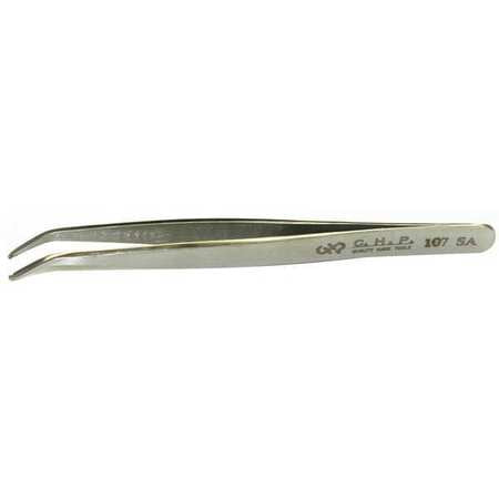 Flat Tip Tweezer,angled 45 Deg.,115mm (1