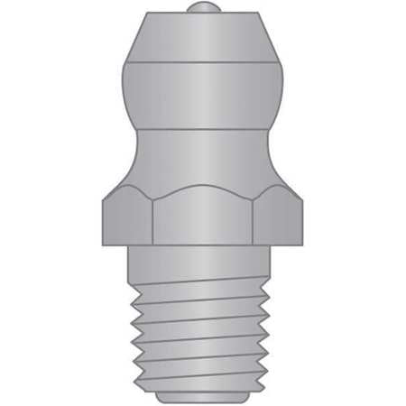 Grease Fitting,m6mm,x0.75 Ss Pv (5 Units