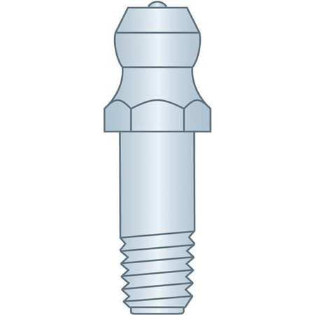 Grease Fitting,m6mm,x1 Cs Z3 (25 Units I