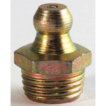 Thread Form Grease Fitting,m10mm,x1 Zn (