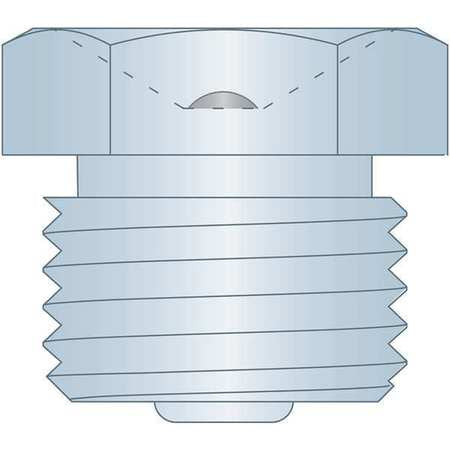 Flush Grease Fitting,1/4"-19bspp Cs Z3 (