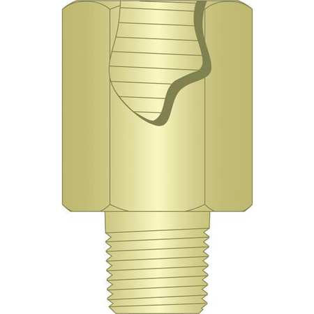 Buttonhead Adpt,7/16"27 Unsx1/8"27npt,zc