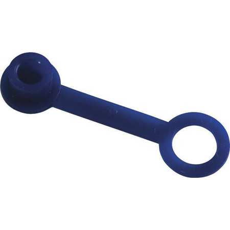 Grease Fitting Cap Tab,blue (100 Units I