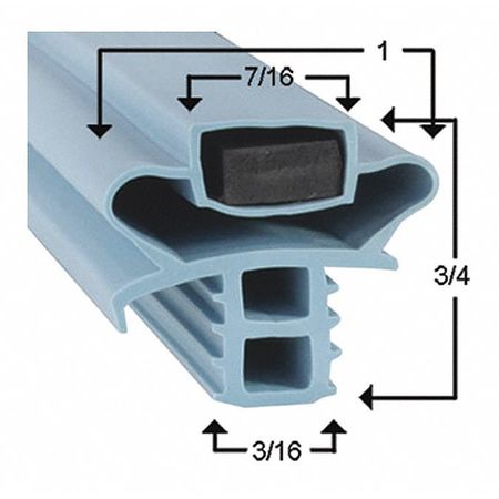 Door Gasket,22-1/2" X 25-1/2" (1 Units I