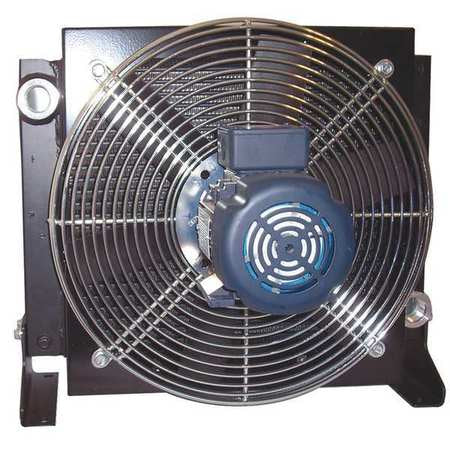 Forced-air Bypass Oil Cooler,25psi,1/2hp