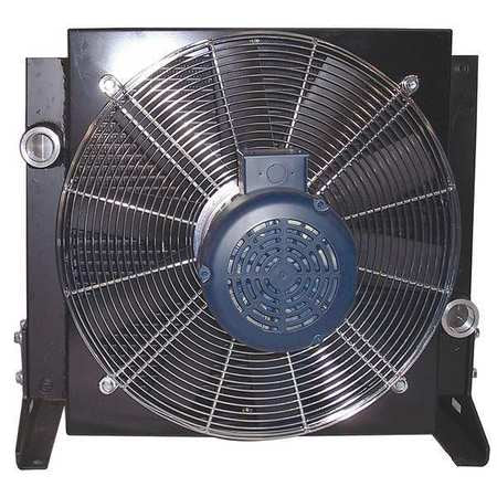 Forced-air Bypass Oil Cooler,25psi,1 Hp