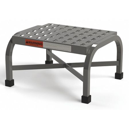 Step Stool,perforated Surface,16"x14" (1