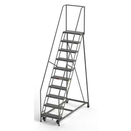 Steel Rolling Ladder,round Tube,24" (1 U