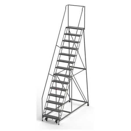 Steel Rolling Ladder,round Tube,30" (1 U