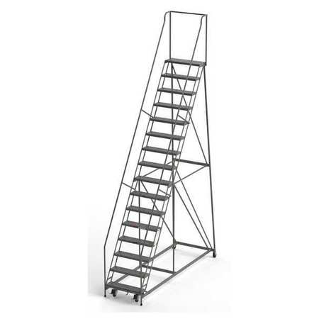 Steel Rolling Ladder,round Tube,30" (1 U