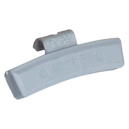 Plasteel Clip-on Weight,40g,pk25 (1 Unit