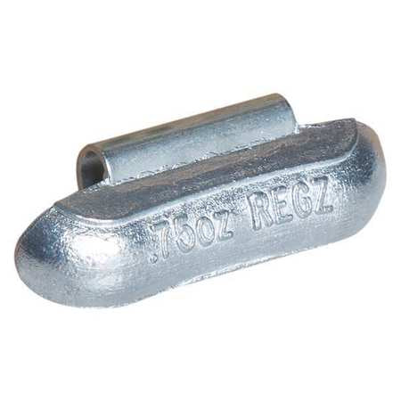 Zinc Clip-on Weight,.75 Oz.pk25 (1 Units