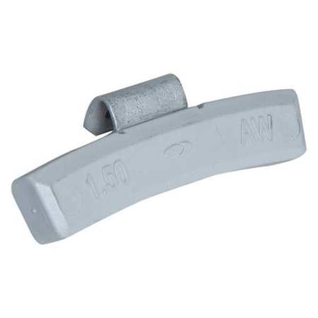 Plasteel Clip-on Weight,1.50 Oz. Pk25 (1