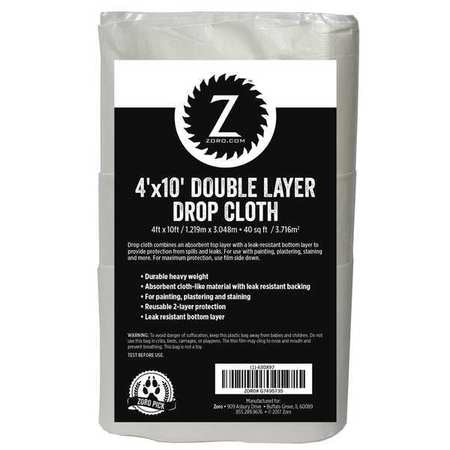 Doubleguard,nonairlaid,dropcloth4ftx10ft