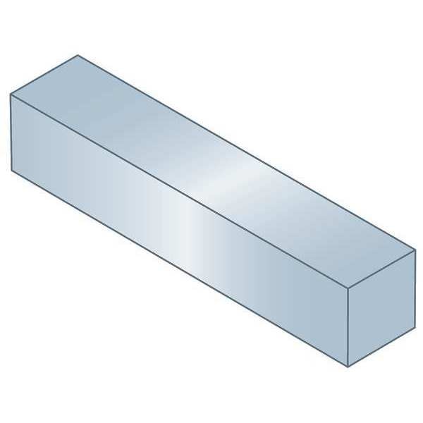 Oversized Key Stock, 305 mm L, 20 mm W, 20 mm H, Carbon Steel