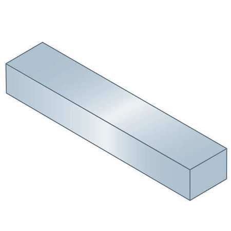 Key Stock,zinc Clear,12mmx6mmx1m (1 Unit