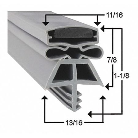 Refgn Door Gasket,28-5/8"x78.25" (1 Unit