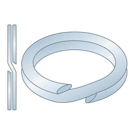 Split Retaining Ring 1.100x.932x.084"ni