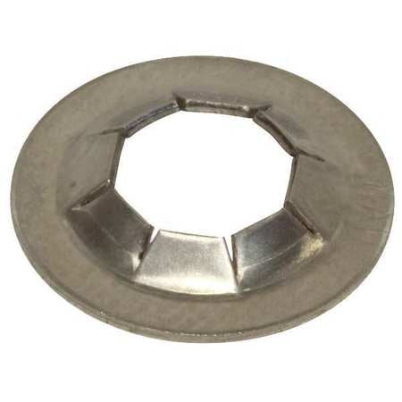 Pushnut,.437 X .065" Stud,dia.3/16,ss302