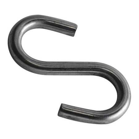 S-hook,.105"x 1-3/32" Zinc (500 Units In