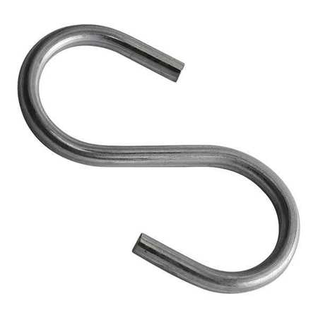 S-hook,.188"x 2-7/8" Zinc (100 Units In