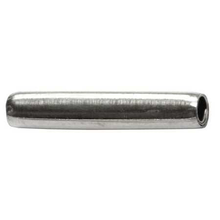 Coiled Spring Pin,1/4"x 3/4"hd Ss Pv (50