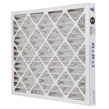 Std. Cap. Pleated Filter,20x25x2",merv8