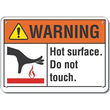 Caution Sign,10" W X 7" H,0.040" Thick (