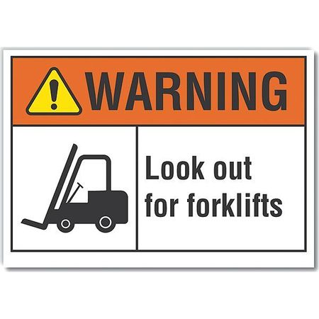 Caution Sign,10" W X 7" H,0.001" Thick (