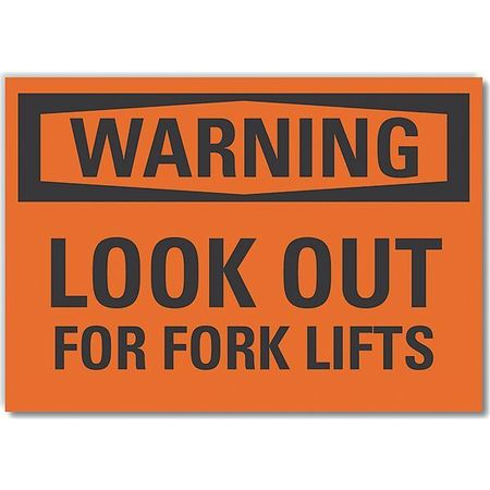 Caution Sign,10" W X 7" H,0.001" Thick (