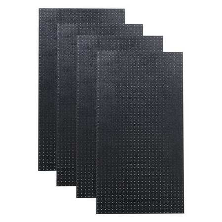 Duraboard Pegboards,four,24 X 48",black