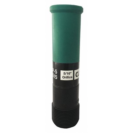 Nozzle,no.5,rubber Jacket,1-1/4" Thread