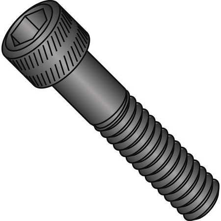 #10-24 Socket Head Cap Screw, Black Oxide Alloy Steel, 2-3/4 in Length, 100 PK