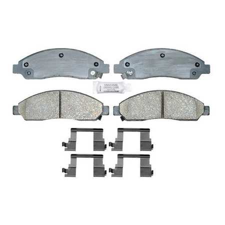 Brake Pad With Hardware,ceramic,bonded (