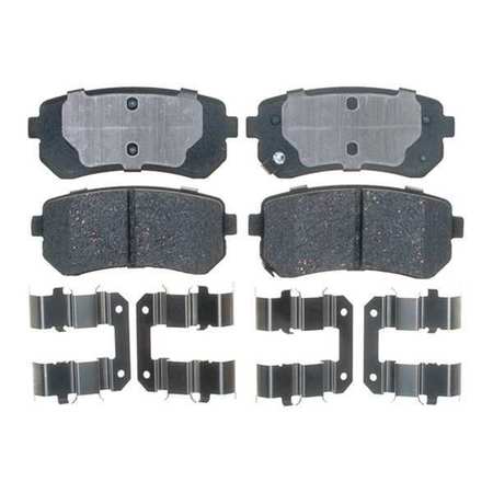 Brake Pad With Hardware,ceramic,bonded (