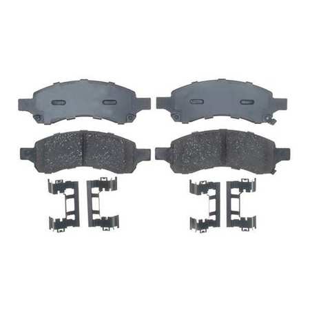 Brake Pad With Hardware,ceramic,bonded (