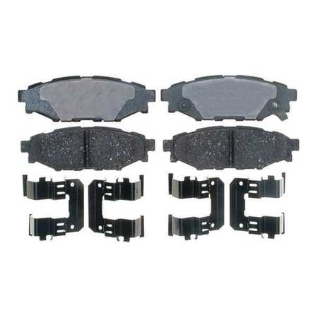 Brake Pad With Hardware,ceramic,bonded (