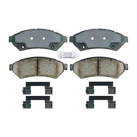 Brake Pad With Hardware,ceramic,bonded (