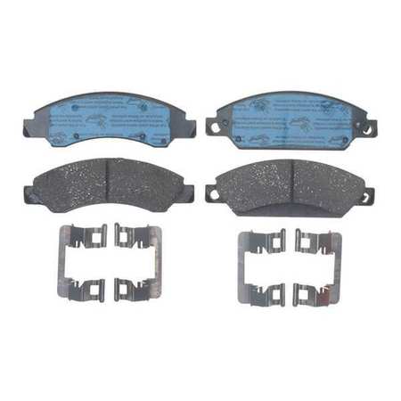 Brake Pad With Hardware,ceramic,bonded (