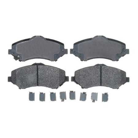 Brake Pad With Hardware,semi-metallic (1