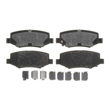 Brake Pad With Hardware,semi-metallic (1