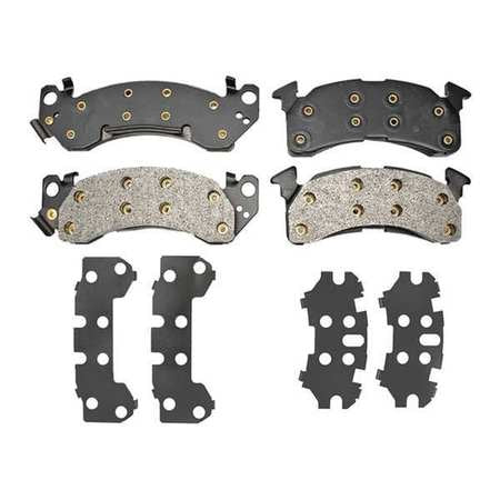 Brake Pad,semi-metallic,bonded (1 Units