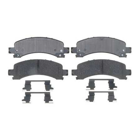 Brake Pad With Hardware,ceramic,bonded (