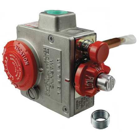 Water Heater Control,1-1/4" L,160 Deg. F