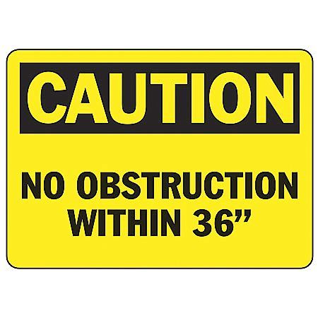 Caution Sign,7 X 10in,bk/yel,self-adh (1