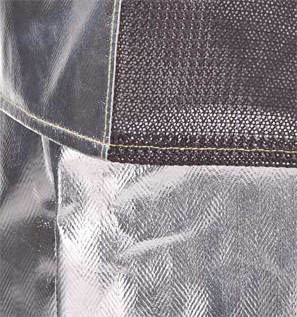 Aluminized Jacket,l,rayon (1 Units In Ea